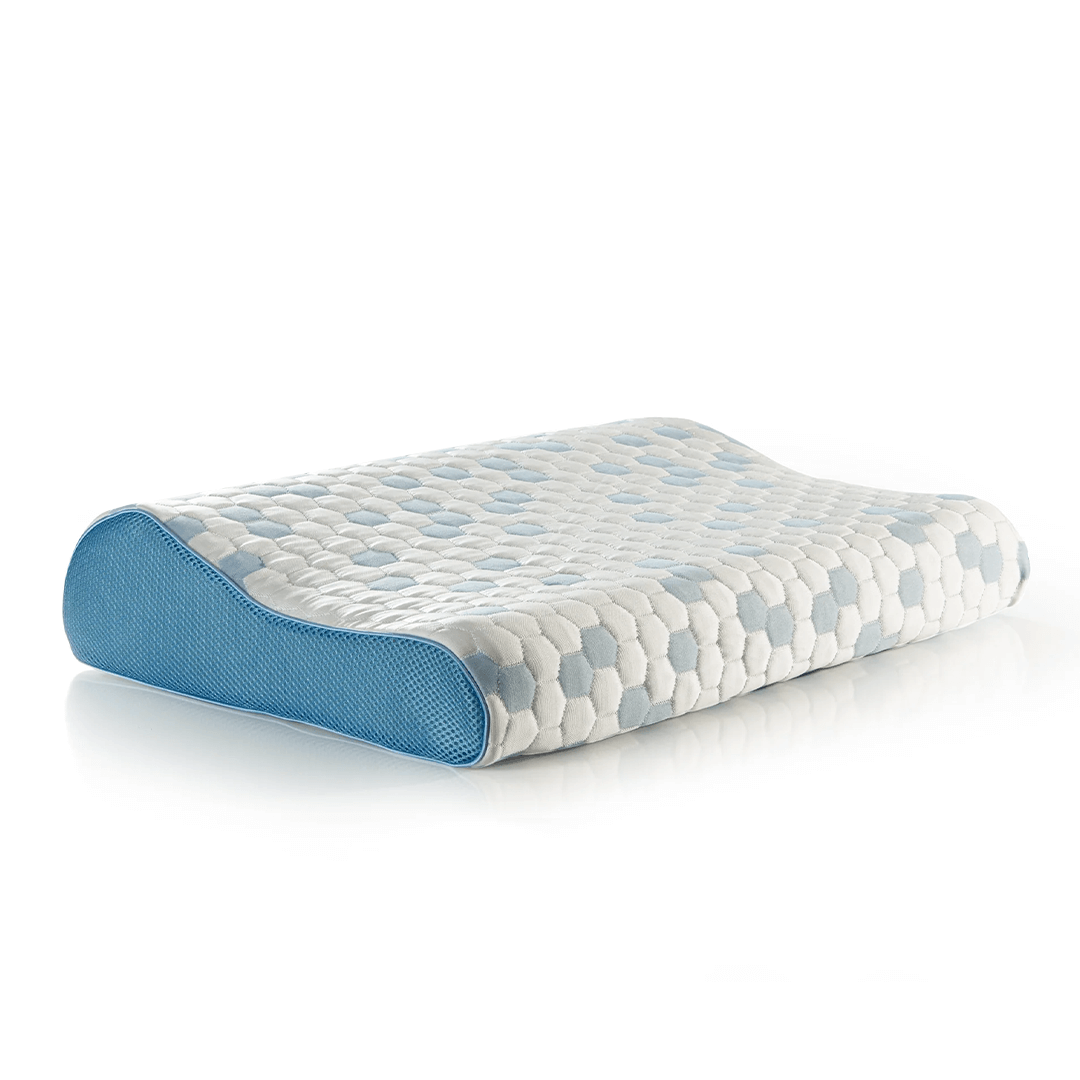 Nordic Schiller Cooler Visco Doppel-Nackenstützkissen 60 x 40 cm
