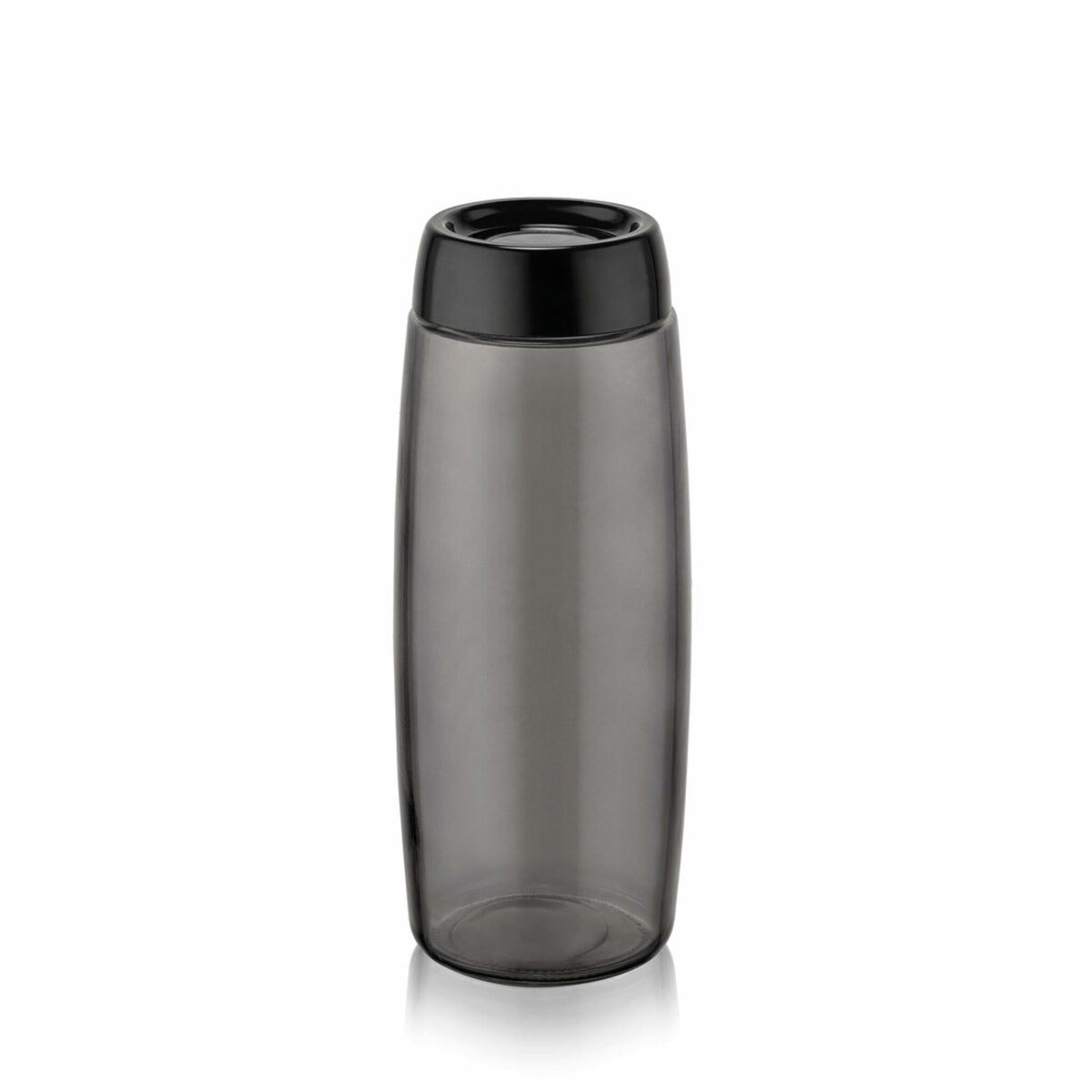 Michelino Tanja Vorratsglas Riffel&-Klarglas Anthrazit 1,6L - Einzelansicht - 2