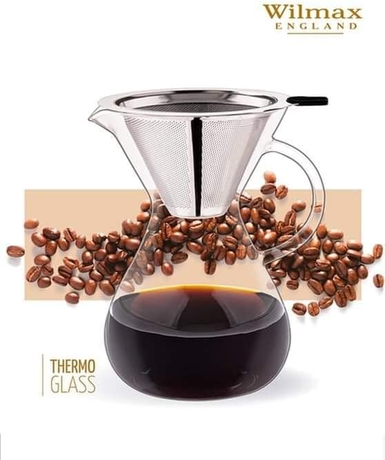 Wilmax Kaffee Dekanter 500 ml Glas Transparent WL-888852/A