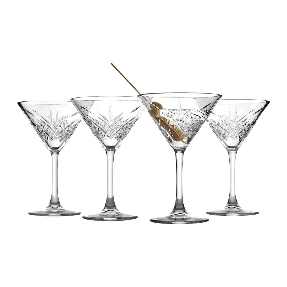 Pasabahce Timeless Martinigläser - 4er-Set, 230 ml