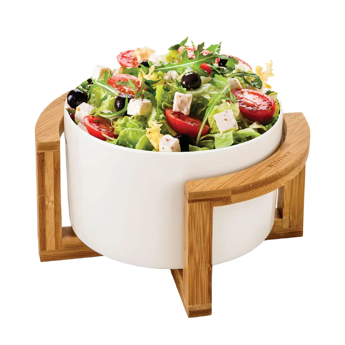 Wilmax Schale 23 cm 3630 ml aus Porzellan, Weiß WL-992749/A