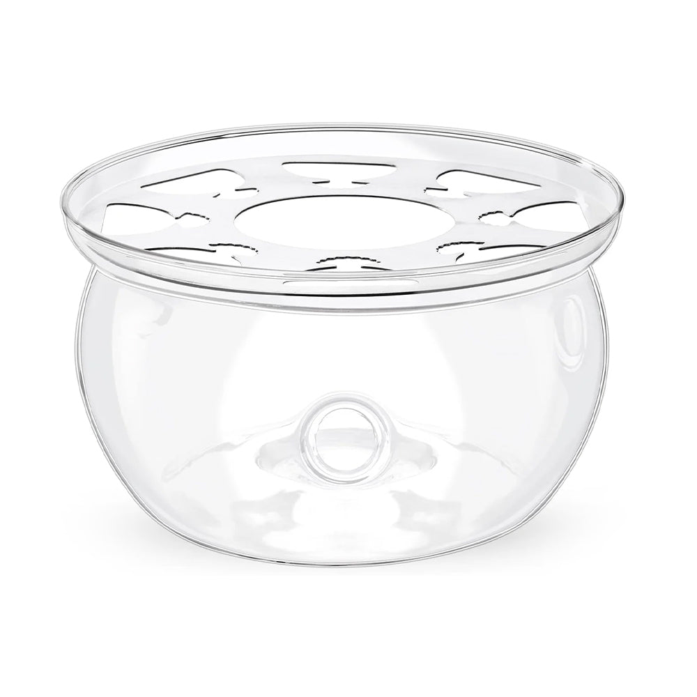Wilmax Stövchen aus Glas für Teekannen Transparent WL-888903/A