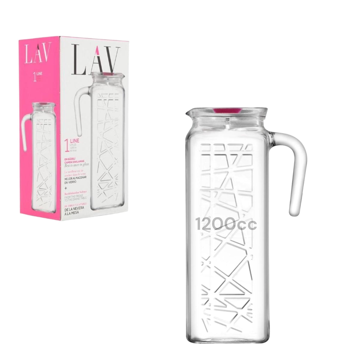 LAV Line Glaskrug - 1200 ml (40 1/2 oz)